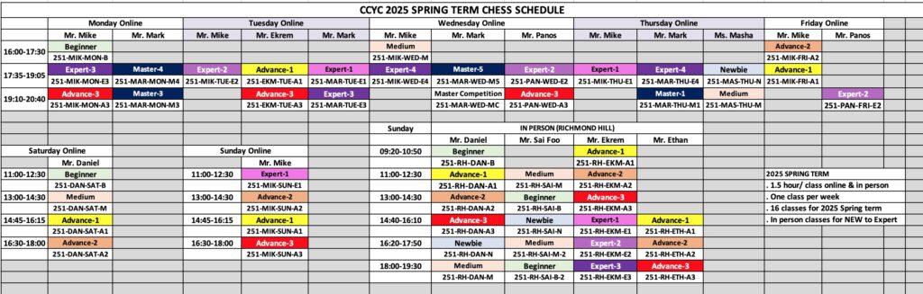 Canada Chess Youth Club